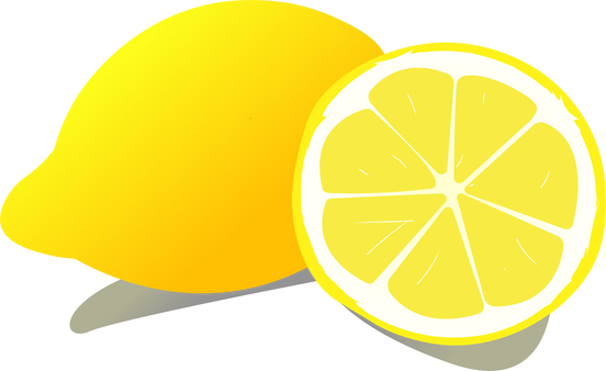 Lemon Fruit Illustration